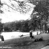 RP Looking across the Lake c.1950